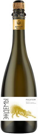 Вино игристое ЭНДЕМЫ Ркацители белое брют 0,75л 11%